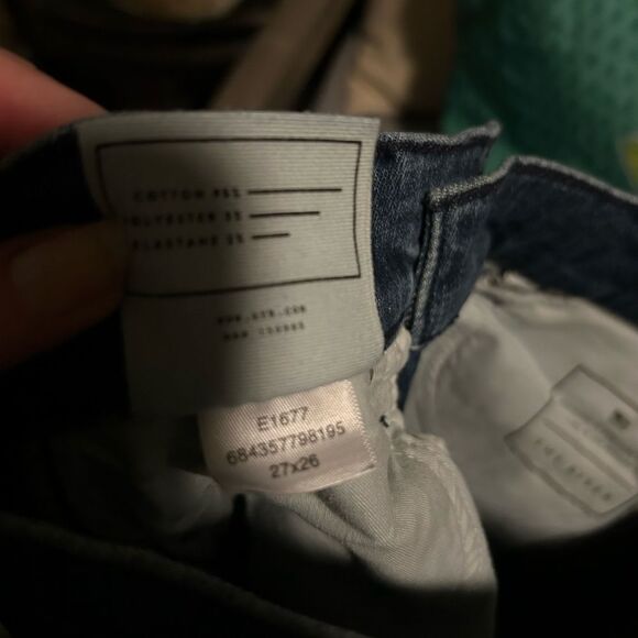 AYR The Riser High Rise Skinny Ankle Denim Jeans in Medium Wash Blue 27 … - Picture 7 of 14